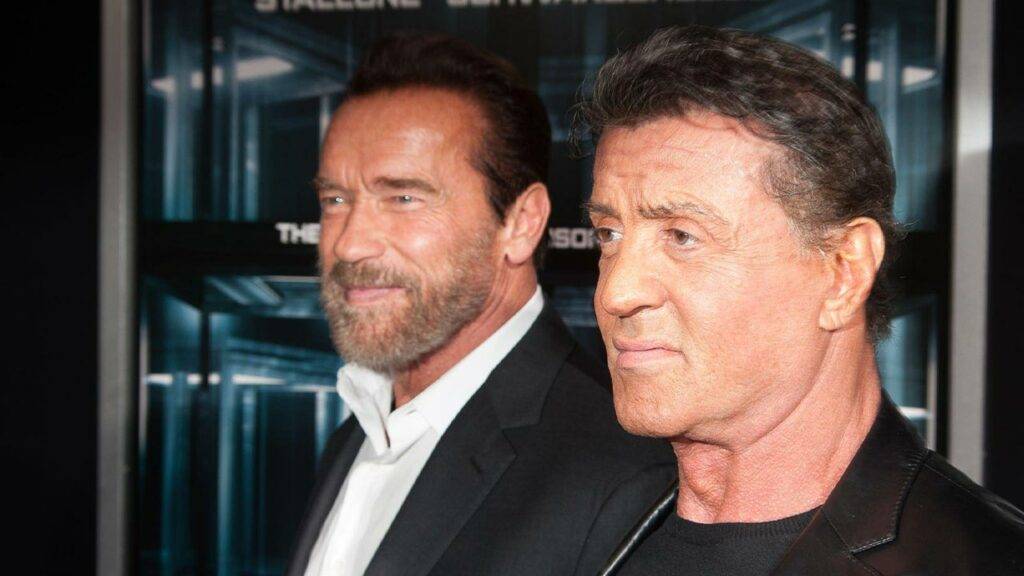 Arnold Schwarzenegger And Sylvester Stallones Feud