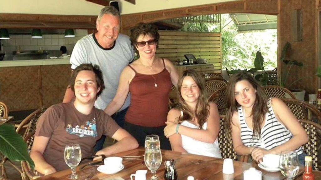 Ruby Wax With Her Family