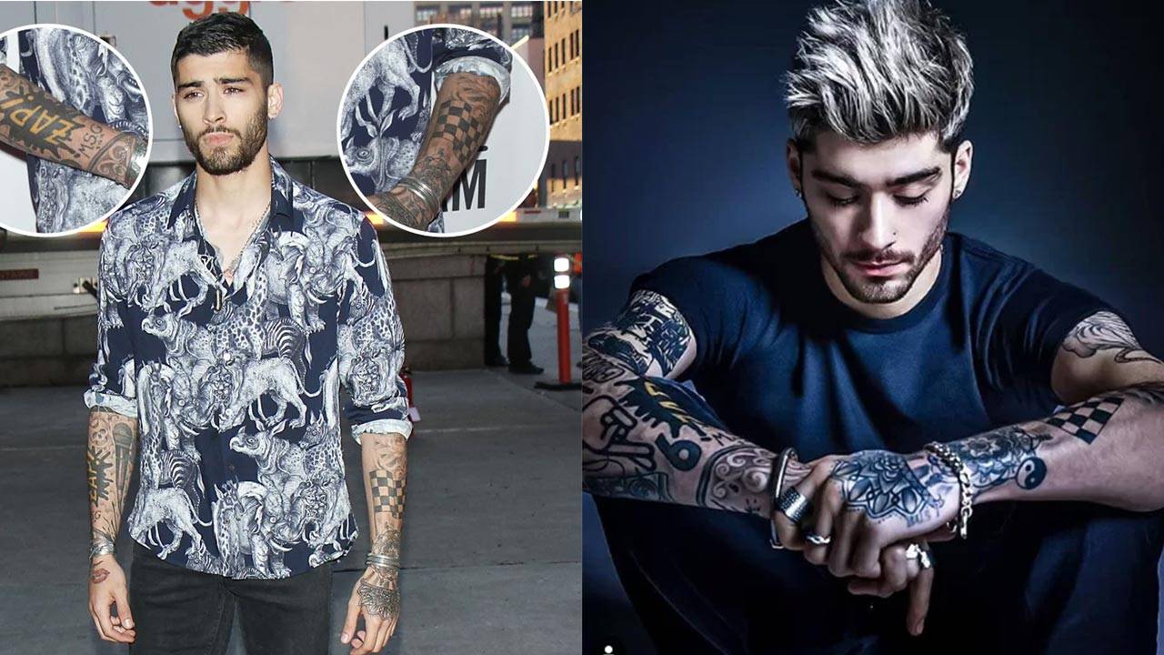 Top 5 Zayn Malik Tattoos on Hand, Neck, Chest, Arm and Head - NAYAG Buzz