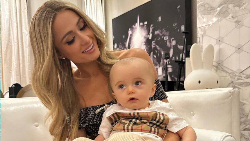 Paris Hilton Baby Boy Pictures, Did She Adopt or Carry Her Own Baby ...